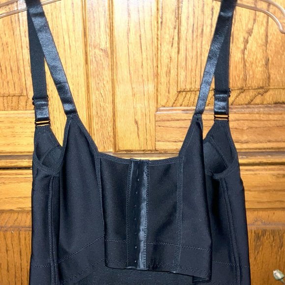 NWT 2 BESMISEEA Deep Cup BRAS Hide Back Fat w/SHAPEWARE inc. NUDE/BLACK SZ 44C - Picture 7 of 8